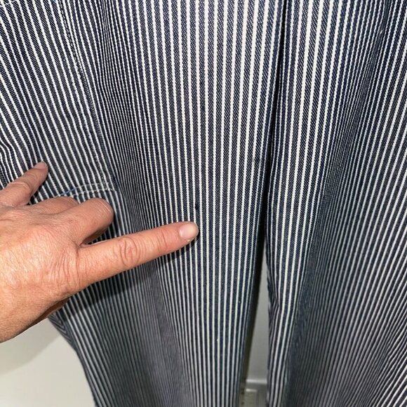 Sears Mens Overalls Size 40 x 30.5 Perma Prest Tradewear Tri-blend Union Made - Picture 13 of 16